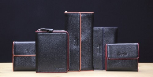 ESQUIRE WALLET PIPING, Black/Red image 4