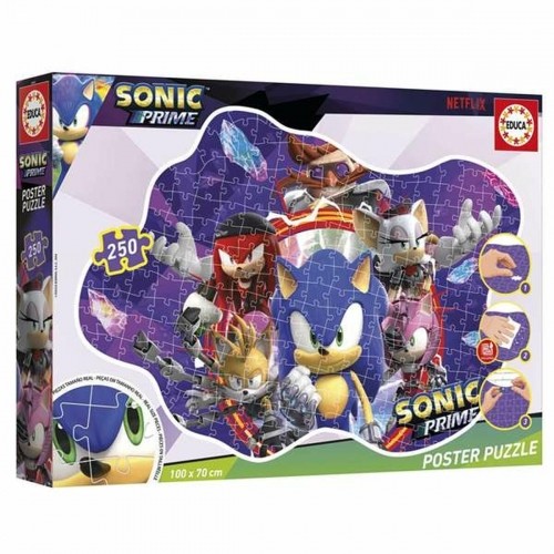 4 Pužļu Komplekts Sonic Prime 250 Daudzums image 4