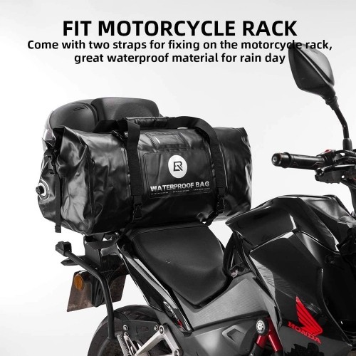 Rockbros AS-005BK waterproof motorcycle bag - black image 4