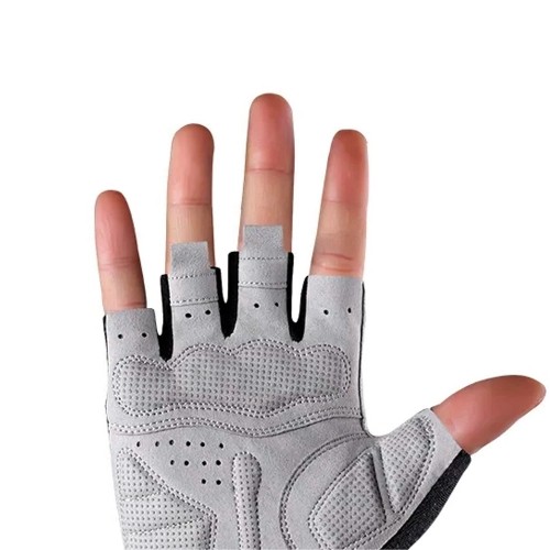 Rockbros S109GR cycling gloves, size L - gray image 4