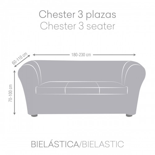 Dīvāna pārvalks Eysa JAZ Brūns 110 x 100 x 230 cm image 4