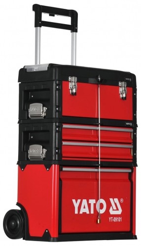 Yato YT-09101 small parts/tool box Tool chest Metal Black,Red image 4
