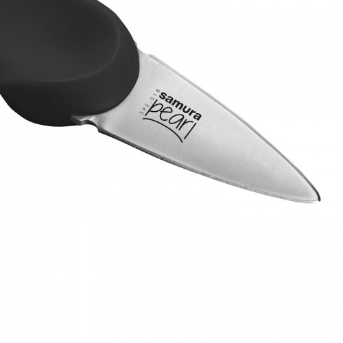 Samura Pearl нож для идеального открывания Устриц 73mm лезвие из Японской стали 59 HRC Черный image 4