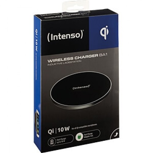 Intenso Whireless Charger with Adapter Black BA1 7410510 image 5