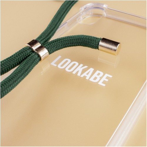 Lookabe Necklace iPhone 7/8+ gold green loo012 image 5