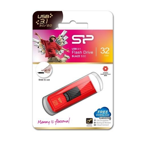 Silicon Power Blaze B50 USB flash drive 32 GB USB Type-A 3.2 Gen 1 (3.1 Gen 1) Red image 5
