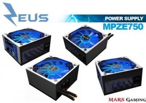 Mars Gaming MPZE750 Zeus Modular Barošanas Bloks ATX 750W image 5