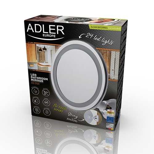 ADLER Зеркало для ванной LED. image 5