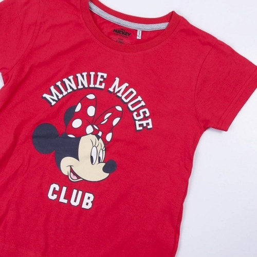 Vasaras pidžamu zēniem Minnie Mouse Sarkans image 5