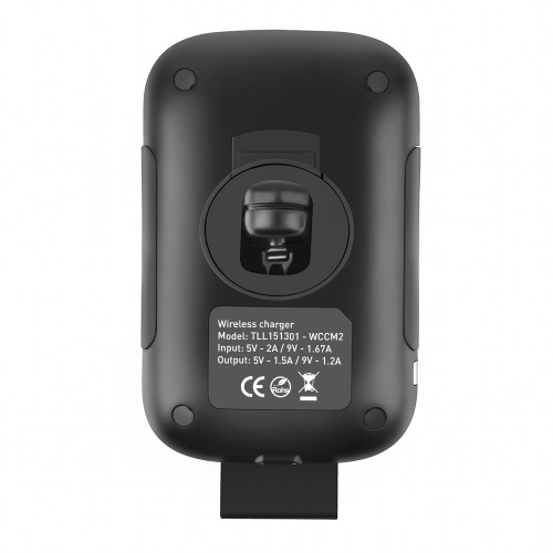 Tellur Wireless car charger, QI certified, 10W, IR sensor, WCCM2 black image 5