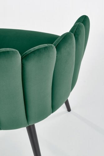 Halmar K410 chair, color: dark green image 5