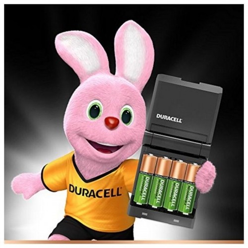 Lādētājs + uzlādējamas baterijas DURACELL CEF27EU 2 x AA + 2 x AAA 1700 mAh 750 mAh image 5