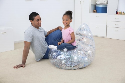 Best Way BESTWAY Glitter Dream Air Chair, 72cm x 72cm x 64cm, 75105 image 5