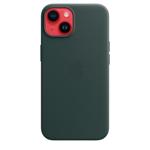 Apple Case iPhone 14 leather Forest green image 5
