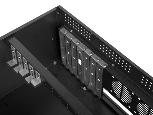 Lanberg Rackmount server ATX chassis 450/08 19''/4U image 5