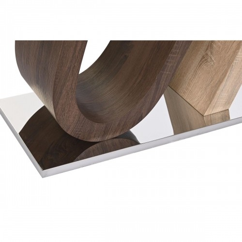 Mazs galdiņš DKD Home Decor Dabisks Koks MDF Tērauds (120 x 40 x 76 cm) image 5