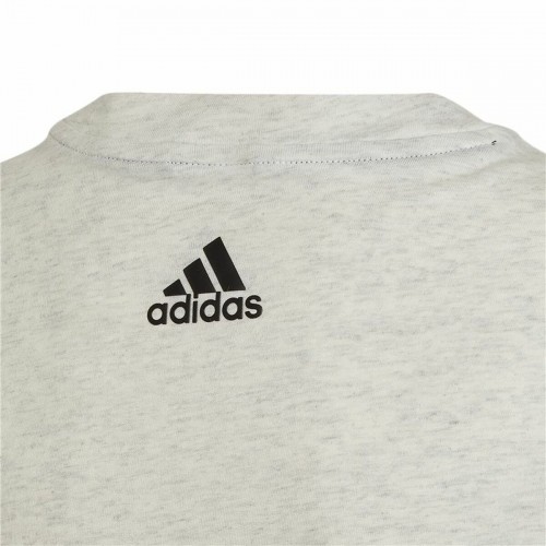 Krekls ar Īsām Piedurknēm Bērniem Adidas Future Icons Pelēks image 5