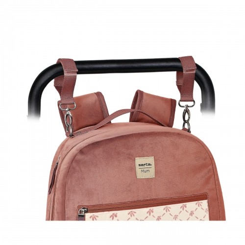Backpack Accessories Baby Safta Mum Marsala Розовый (30 x 43 x 15 cm) image 5