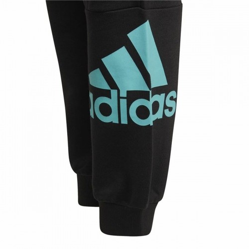 Bērnu Sporta Tērpu Bikses Adidas Essentials French Terry Melns Zēni image 5