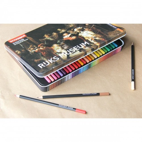 Цветные карандаши Bruynzeel La Ronda de Noche Разноцветный металлический футляр 50 Предметы image 5