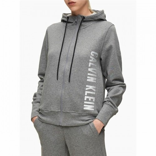 Женская спортивная куртка Calvin Klein Full Zip Темно-серый image 5