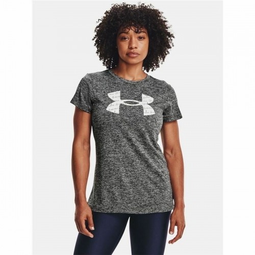Sieviešu Krekls ar Īsām Piedurknēm Under Armour Tech Twist Pelēks image 5