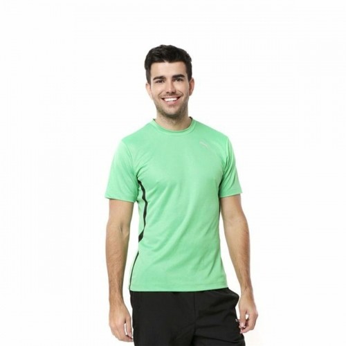 Īsroku Sporta T-krekls Puma Running Zaļš image 5