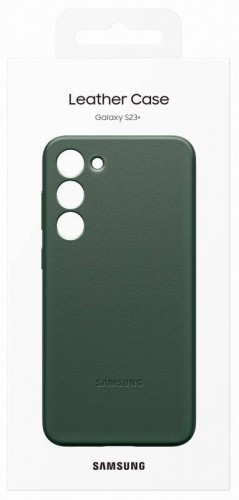 EF-VS916LGE Samsung Leather Cover for Galaxy S23+ Green image 5