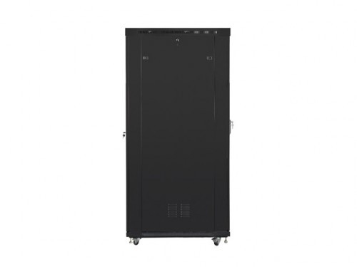 Lanberg Installation cabinet rack 19 42U 800x1200 black, glass door LCD (Flat pack) image 5