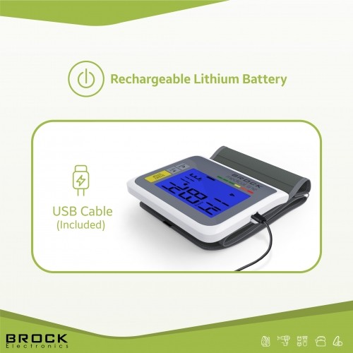 Brock Electronics Измеритель давления (Цифровой тонометр) image 5