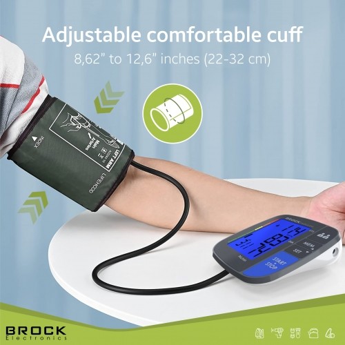 Brock Electronics BROCK Измеритель давления (Цифровой тонометр) image 5