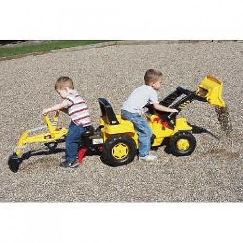 Rolly Toys Pedāļu traktors ar diviem kausiem rollyJunior CAT (3-8 gadiem) 813001 image 5