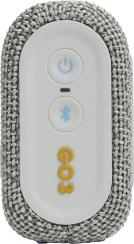 JBL wireless speaker Go 3 Eco, white image 5