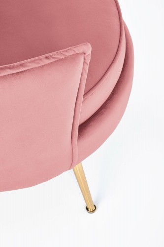 Halmar ALMOND leisure chair color: pink image 5