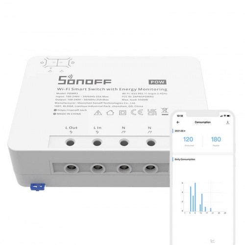 SONOFF POWR3 High Power Smart Switch image 5