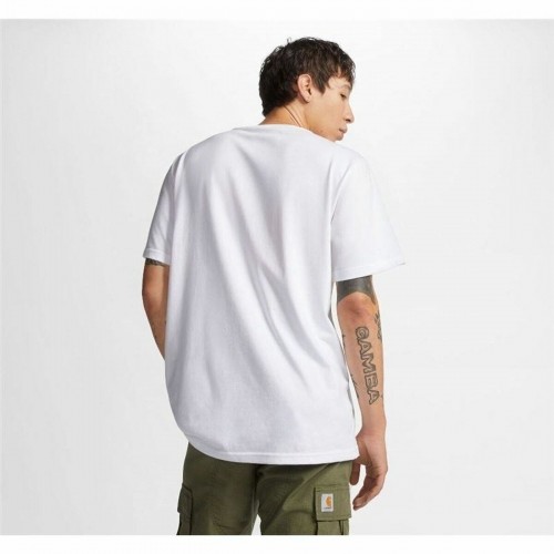 Vīriešu Krekls ar Īsām Piedurknēm Converse Mirror Balts image 5