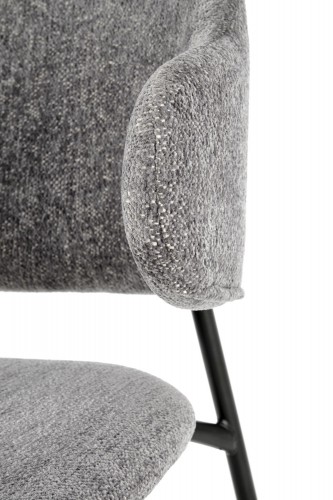 Halmar K497 chair, light grey image 5