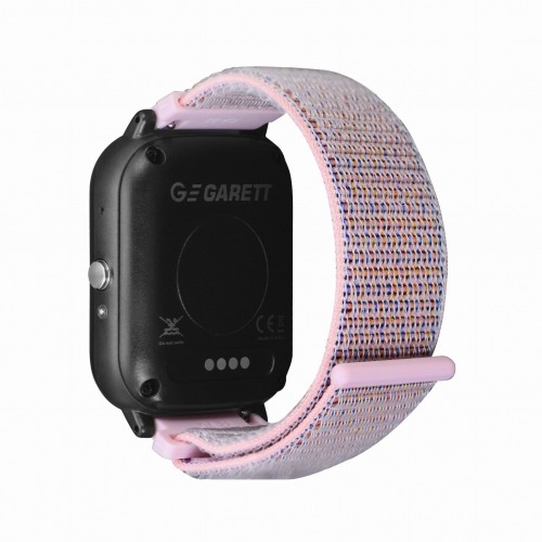 Garett Smartwatch Kids Tech 4G Pink velcro Умные часы image 5
