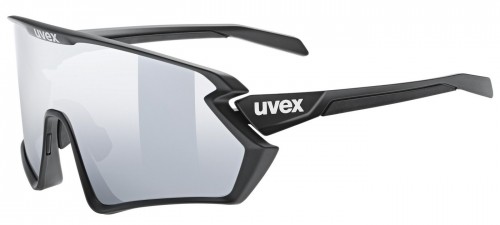 Velosipedu brilles Uvex sportstyle 231 2.0 Set black matt / mirror silver image 5