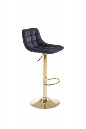 Halmar H120 bar stool, gold / black image 5