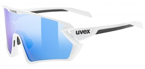 Velosipedu brilles Uvex sportstyle 231 2.0 white matt / mirror blue image 5