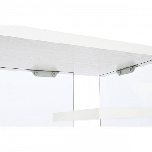 Письменный стол DKD Home Decor Белый Прозрачный Стеклянный Деревянный MDF 120 x 50 x 76 cm image 5
