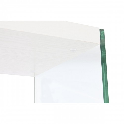 Полка DKD Home Decor Белый Прозрачный Стеклянный Деревянный MDF 40 x 30 x 180 cm image 5