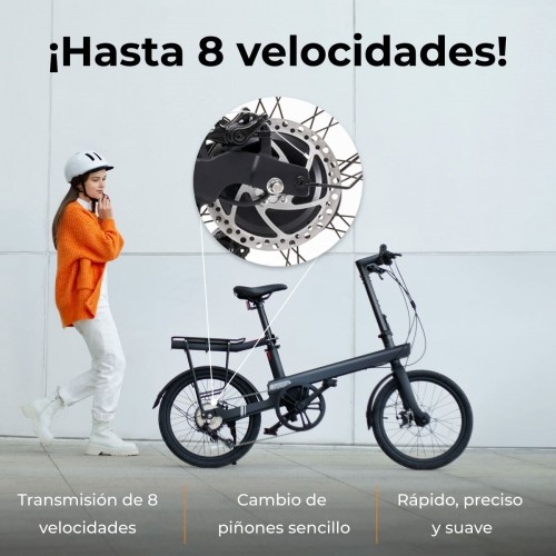 Электрический велосипед Xiaomi 20" 250W Чёрный image 5