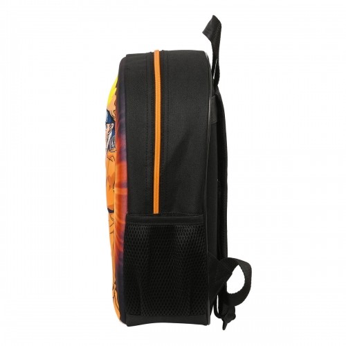Школьный рюкзак 3D Naruto Чёрный Оранжевый 27 x 33 x 10 cm image 5