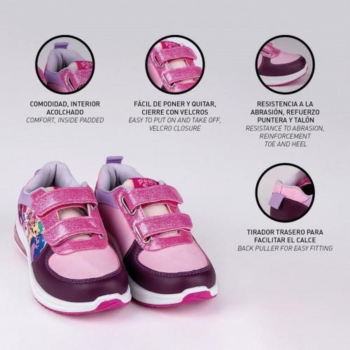 Кроссовки со светодиодами My Little Pony Velcro Розовый image 5