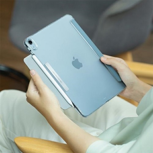 UNIQ etui Camden iPad Air 10,9" (2020) szary|fossil grey Antimicrobial image 5