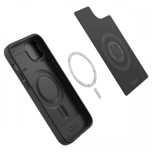 Spigen Optik Armor iPhone 14 Plus MAG Magsafe czarny|black ACS04923 image 5