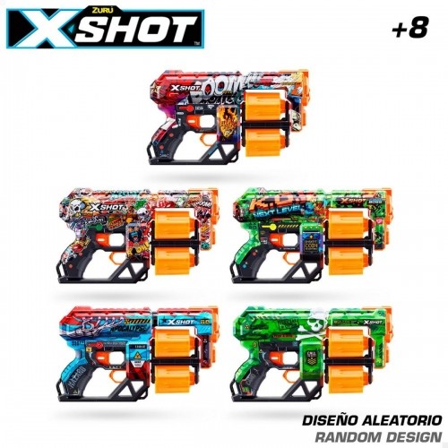 Šautriņu ierocis Zuru X-Shot Dread 32 x 18,5 x 0,6 cm (6 gb.) image 5