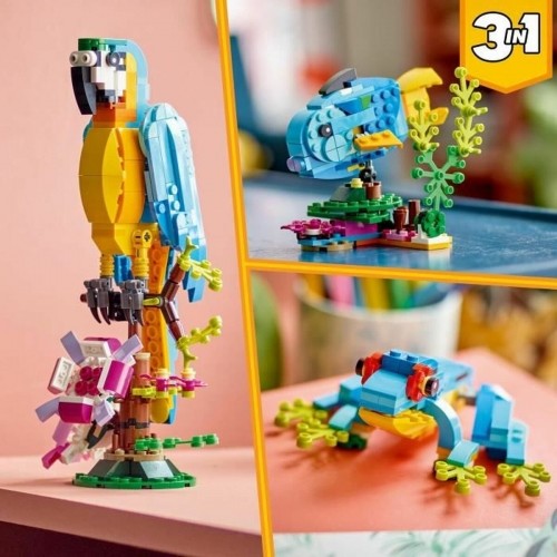 Playset Lego Creator 31136 Exotic parrot with frog and fish 3-vienā 253 Daudzums image 5